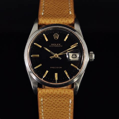 rolex oyster perpetual precision1980's|Rolex 6694 dial.